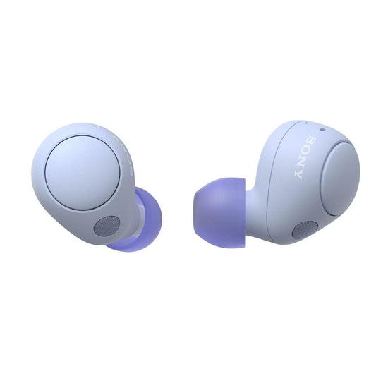 LX INDIA Earbuds Sony WF C700N Noise Cancellation Bluetooth Earbuds Lavender
