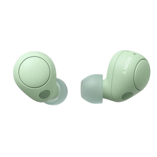 LX INDIA Earbuds Sony WF C700N Noise Cancellation Bluetooth Earbuds Sage Green