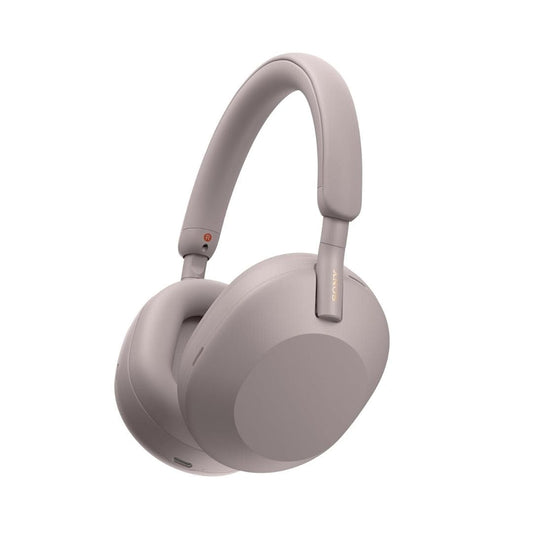 LX INDIA Headphones and Headsets Sony WH 1000XM5 Wireless Bluetooth Over Ear Headphones with Mic Smoky Pink