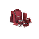 LXINDIA Containers SOPL-OLIVEWARE Teso Pro Lunch Box With Steel Cutlery(Maroon)