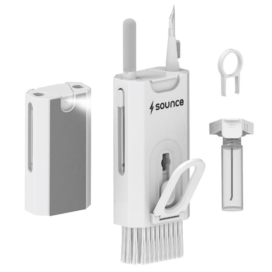 LX INDIA Mobile Cleaning Kit Sounce 8 in 1 Electronic Gadget Cleaning kit White