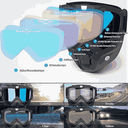 LXINDIA Goggles Sounce Anti Scratch Goggle Bike Mask