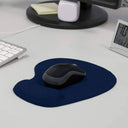 LXINDIA Mouse Pad Sounce Mouse Pad with Superior Micro Weave Cloth Mousepad  (Blue Palm Rest)