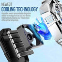 LXINDIA Mobile Cooler Sounce Phone Cooler Gaming Fan Led Mobile Cooler Fan With Two Cooling Speeds