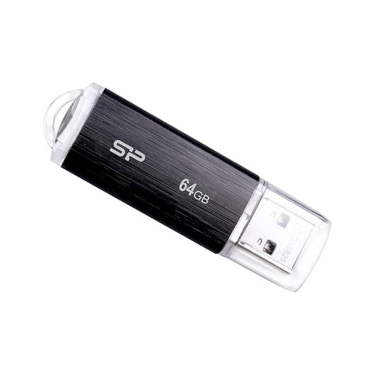 LX INDIA pendrive SP Silicon Power 64Gb Pen Drive with Black