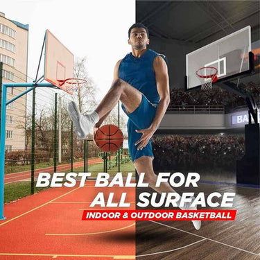 LXINDIA Basket Ball Spalding Rebound Professional Match Ball Rubber Moulded Basketball Size 7