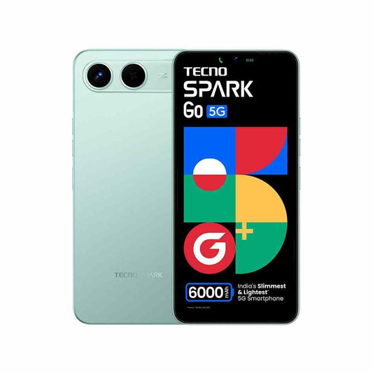 LXINDIA Mobile Phones Spark GO 5G (Turquoise Green, 4GB+128GB)