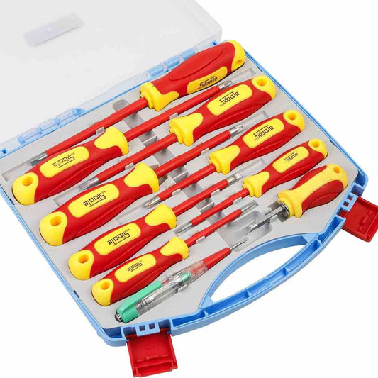 LXINDIA screw drivers Spartan 10 in1 Insulated Screwdriver Set