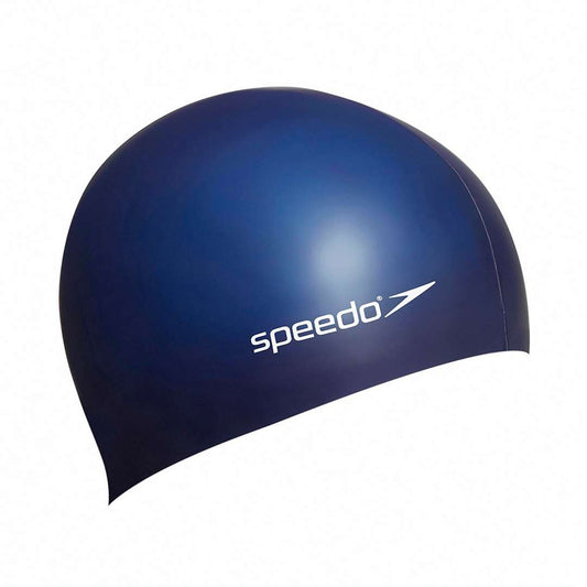 LX INDIA HEAD CAPS Speedo Unisex Flat Silicone Swim Cap navy