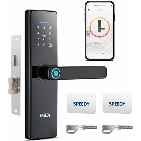 LX INDIA Smart Lock Speedy WiFi Enabled Smart Door Lock for Main Door