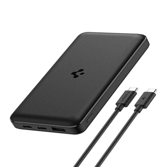 LX INDIA Power Bank Black Spigen ArcPack 20000mAh Power Bank | PD 3.0 Fast Carging | 22.5W Max Output - Black