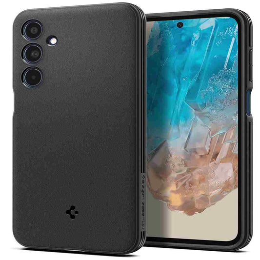 LX INDIA Protection Covers Spigen Essential Sand Blast for Samsung Galaxy M35 5G Case BACK COVER