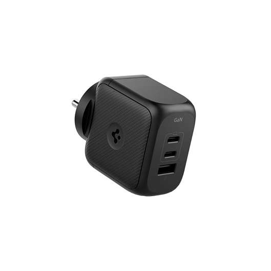 LX INDIA Mobile Charger Spigen Fast Charging Adapter (PE2302IN) - Black