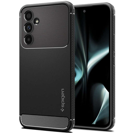 LX INDIA Protection Covers Spigen Rugged Armor for Samsung Galaxy A54 5G Case Rugged Armor (Matte Black)
