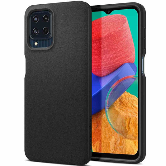 LX INDIA Protection Covers Spigen Thermoplastic Polyurethane Essential Sand Blast for Samsung Galaxy M33 5G Case
