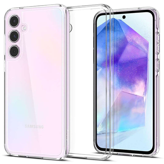 LX INDIA Protection Covers Spigen Tough Armor for Samsung Galaxy A55 5G Case Black