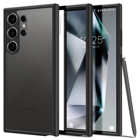 LX INDIA Protection Covers Spigen Ultra Hybrid for Samsung Galaxy S24 Ultra Case Matte Black