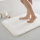 LXINDIA mats SPREAD SPAIN Memory Foam Igloo Floormat Soft Velvet Luxury Bath Mats