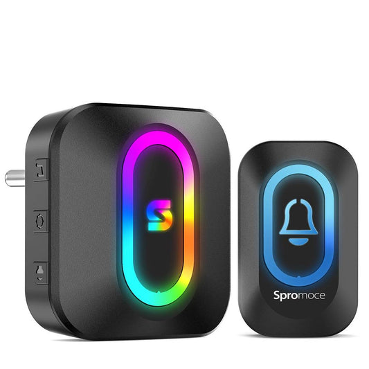 LX INDIA Wireless Door Bell Spromoce Wireless Door Bell for Home, 1000FT Long Range Calling Bell for Office, IP55 Waterproof