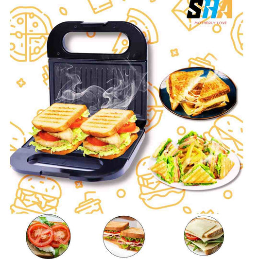 LX INDIA Electric Toaster SRESTHA LOVE APPLIANCES S S Plate grill toaster Sandwich Maker, Electric Grill Toaster, Black