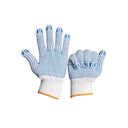 LXINDIA Gloves SSWW Cotton Pvc Dotted Cotton Washable and Reusable Kitchen Gloves