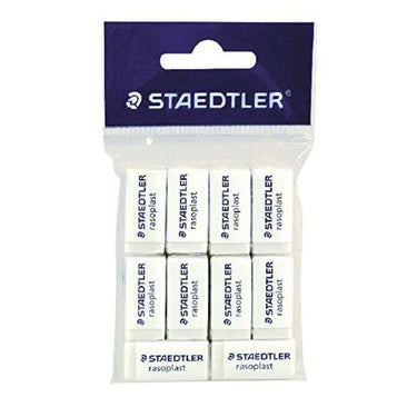 LXINDIA Eraser Staedtler Rasoplast Phthalate and PVC Free Eraser (Pack of 40)