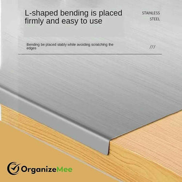 LXINDIA Choping Board Stainless Steel 304 Fruit Chopping Cutting Board for Kitchen (Platform 50X39CM)