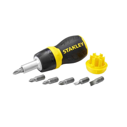 LXINDIA screw drivers STANLEY 0-66-358 Bit-Screwdriver Short with 10 Bits