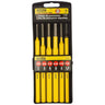 LXINDIA Hand Tools STANLEY 6 Piece Pin Punches Set (Yellow and Black)