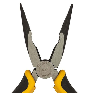 LXINDIA pliers STANLEY 6inch Sturdy Steel Long Nose Plier Double Color Sleeve