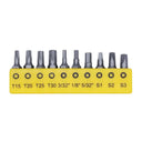 LXINDIA spares STANLEY Insert Bit Chrome Vanadium Screwdriver Set