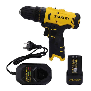 LXINDIA Corded and Cordless Drills STANLEY SCH10D1 IN(12V) Brushed Cordless Hammer Drill Driver