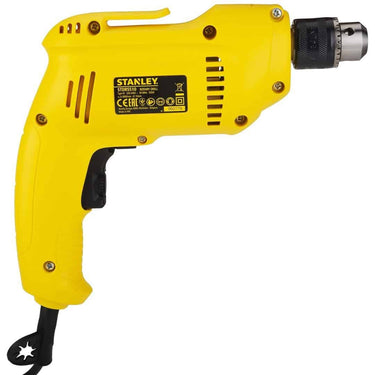 LXINDIA Corded and Cordless Drills STANLEY STDR5510 550W 10mm Reversible Corded Electric Rotary Drill (Yellow)