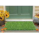 LXINDIA mats Status Contract Grass Mat (12x18cm) Natural Green