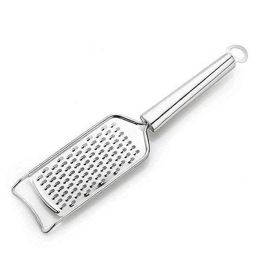 LX INDIA Grater Stewit Carrot Greater, Stainless Steel Vegetable Slicer (Silver) pack of 2