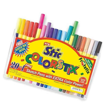 LXINDIA Sketch Pen Stic 21 sketch pen set colouring Stick