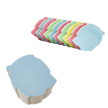 LX INDIA Sticky Notes Sticky Notes - 1000 Sheets Leaf Mixed 4 Color