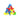 LX INDIA Rubiks Cube Storio Kid Cubes Pyramid Multicolor