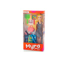 LXINDIA Toys Storio Myra Doll Beautiful Dazzling Doll Toy  for Girls