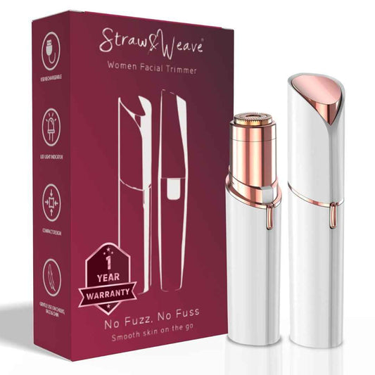 LX INDIA Epilator STRAW&WEAVE Facial Hair Removal Machine For Women | Private Part Epilator