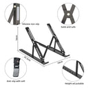 LXINDIA Laptop Stand STRIFF laptop stand (Black)