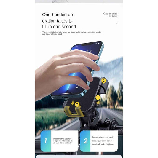 LX INDIA Mobile Holder STRIFF Mobile Holder for Bikes (Bike_Mate)