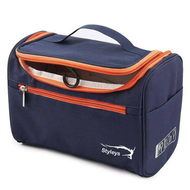 LXINDIA Bag Styleys Hanging Travel Toiletry Bag (Navy Blue S1622)