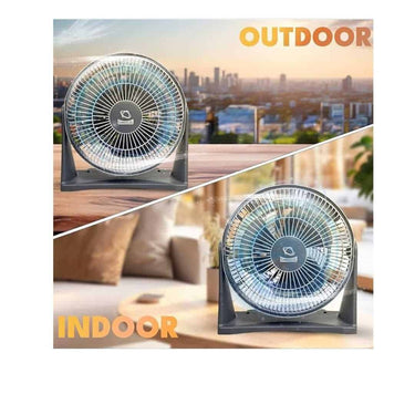 LXINDIA Table Fan SUMMERCOOL Table Fan Namo 300mm (Grey)