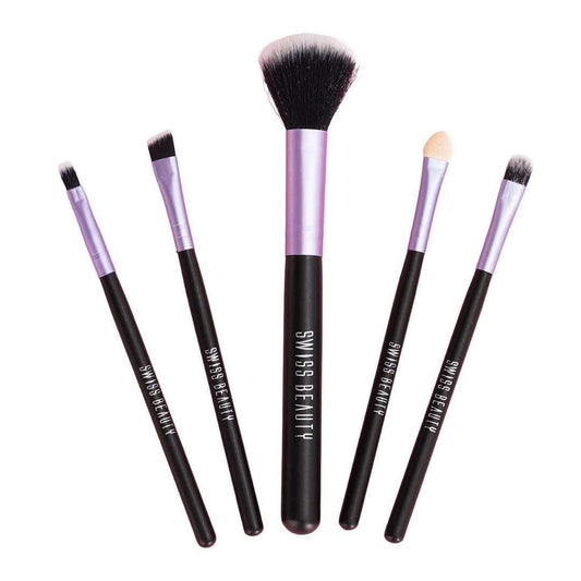 LX INDIA Makeup Brush Swiss Beauty Makeup Brushes Set, Makeup Accessory, Purple, 100G