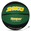 LXINDIA Basket Ball Synco Hooper Series Official Mens Basketball (Size 7) Green Black