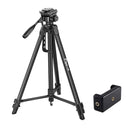 LXINDIA Mobile Tripods Syvo S 1000 PRO 67 Inch (170CM) Tripod for DSLR (Black)