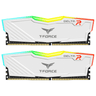 LXINDIA T-Force Delta RGB DDR4 16GB (2x8GB) 3200MHz - White