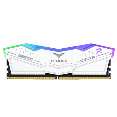 LXINDIA T-Force Delta16GB  DDR5 5600MHz RGB ( White) FF4D516G5600HC36B01