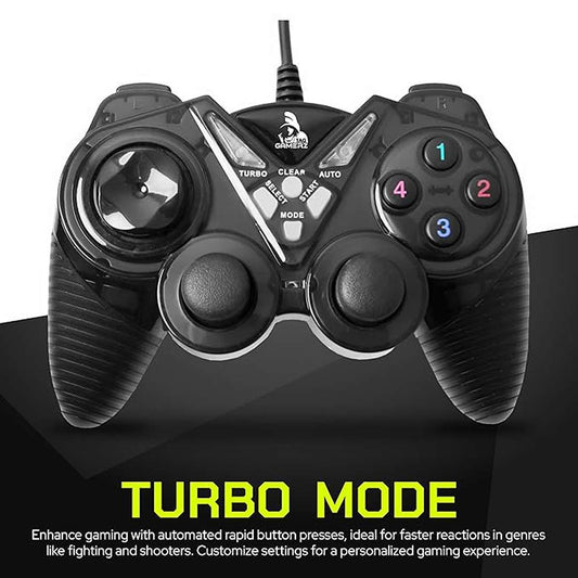 LX INDIA Gaming Pad TAG Gamerz G20 USB Gamepad  (Black)